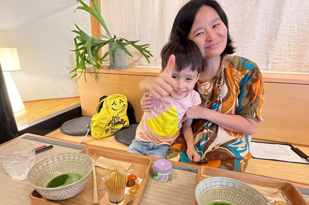 工場見学+抹茶店で体験